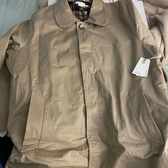 NWT Good American Women's Mac Trench Coat in Mineral Size 3X - Picture 5 of 6